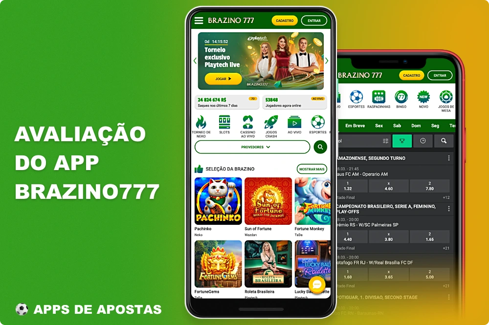 Apostas com aplicativo móvel