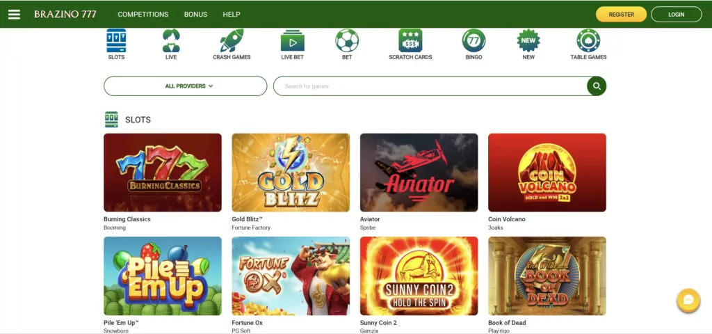 Brazino777 Jogos